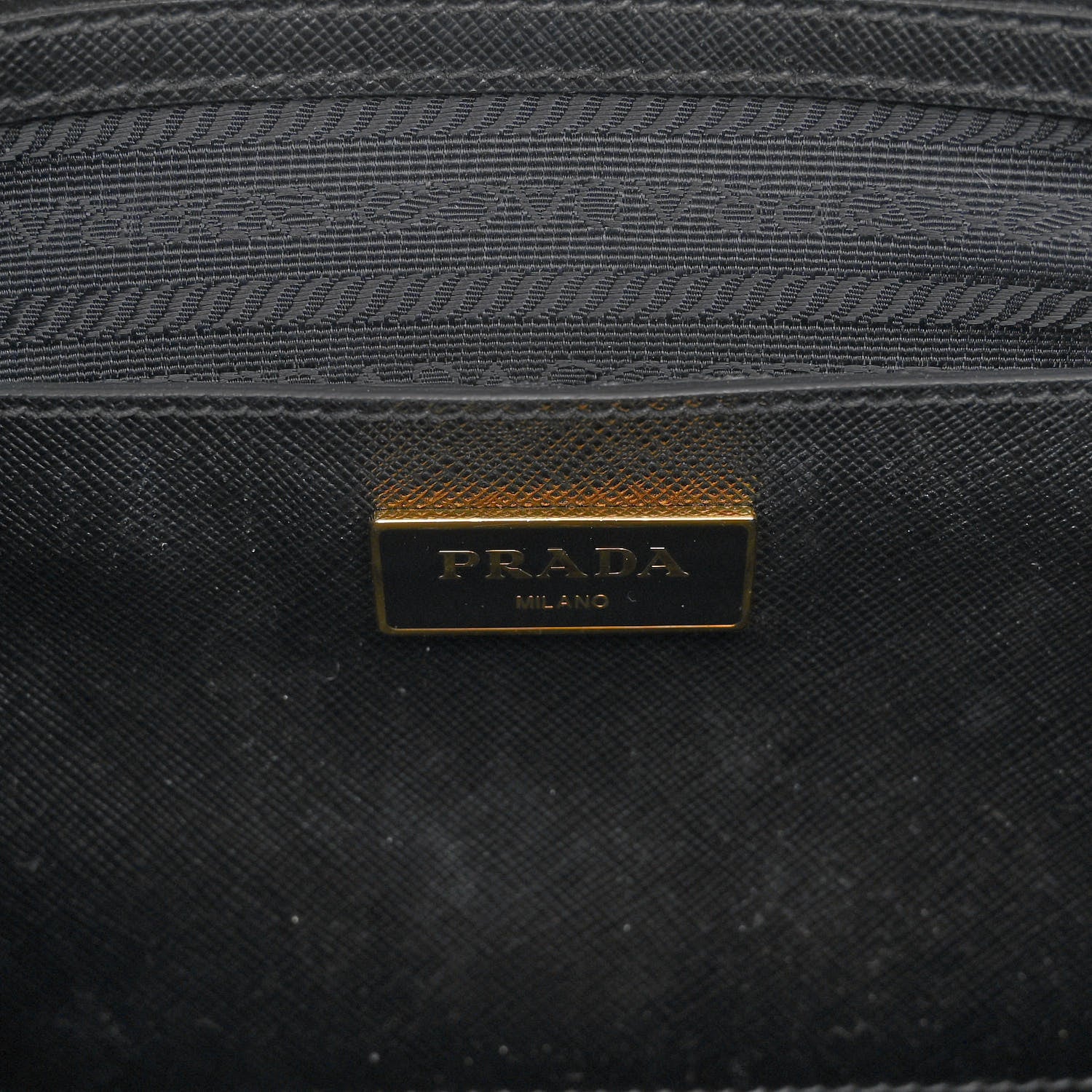 Prada Saffiano Medium Galleria Double Zip Tote Black 7 of 11