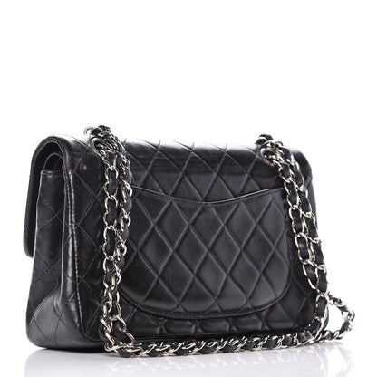 Chanel Lambskin Quilted Small Double Flap Black 3 of 13