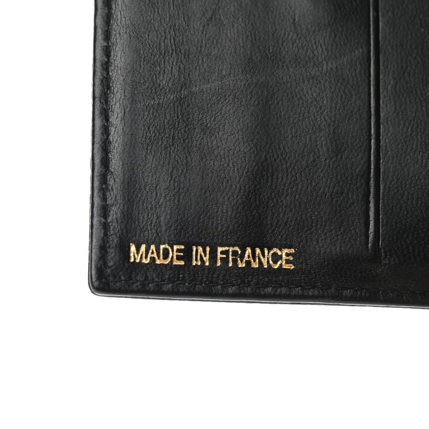 Caviar Timeless CC Compact Flap Wallet Black
