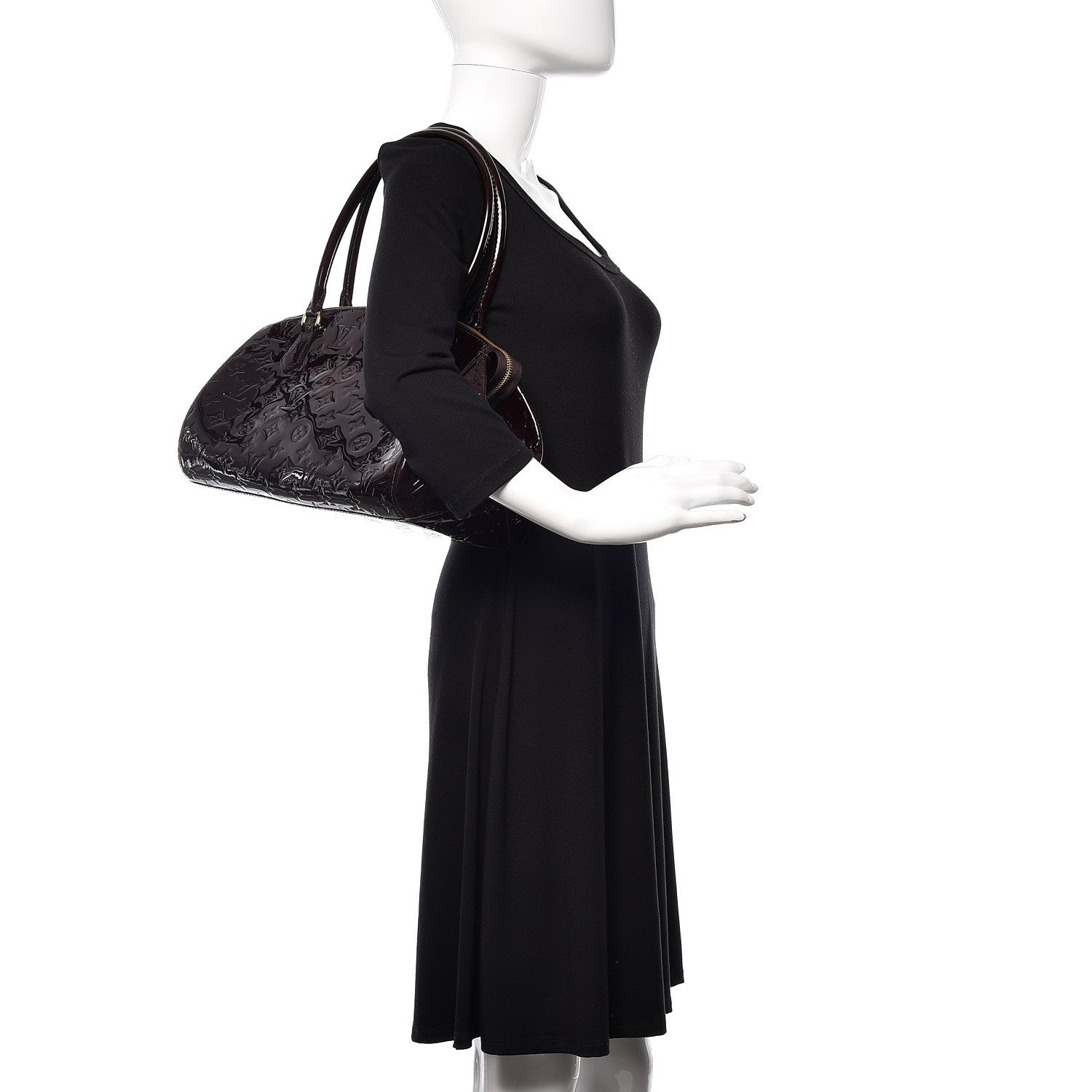 Louis Vuitton Vernis Sherwood GM Amarante 2 of 9