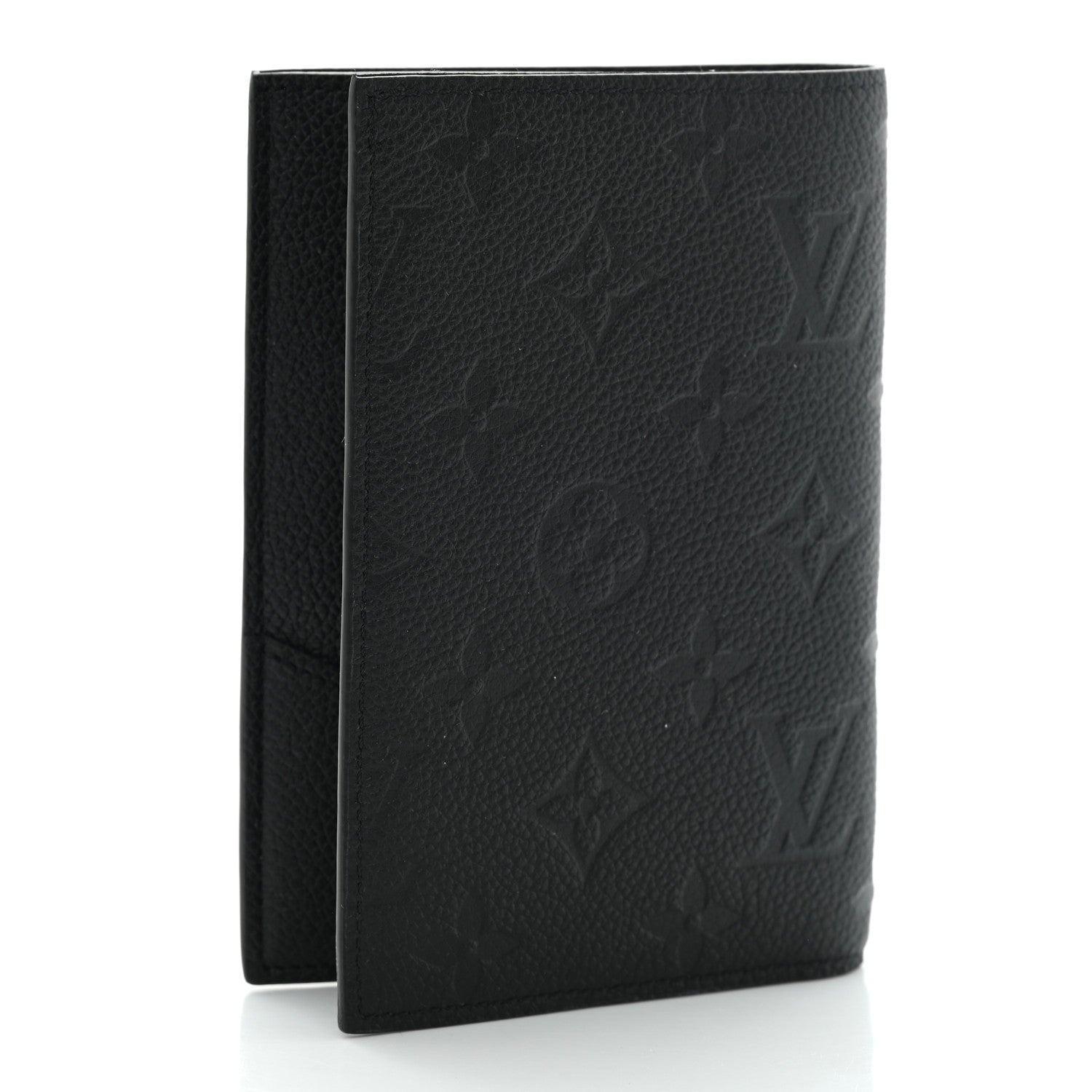 Louis Vuitton Empreinte Monogram Passport Cover Black 3 of 7