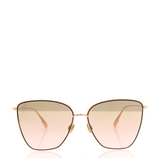 Metal DiorSociety 1 Sunglasses Pink