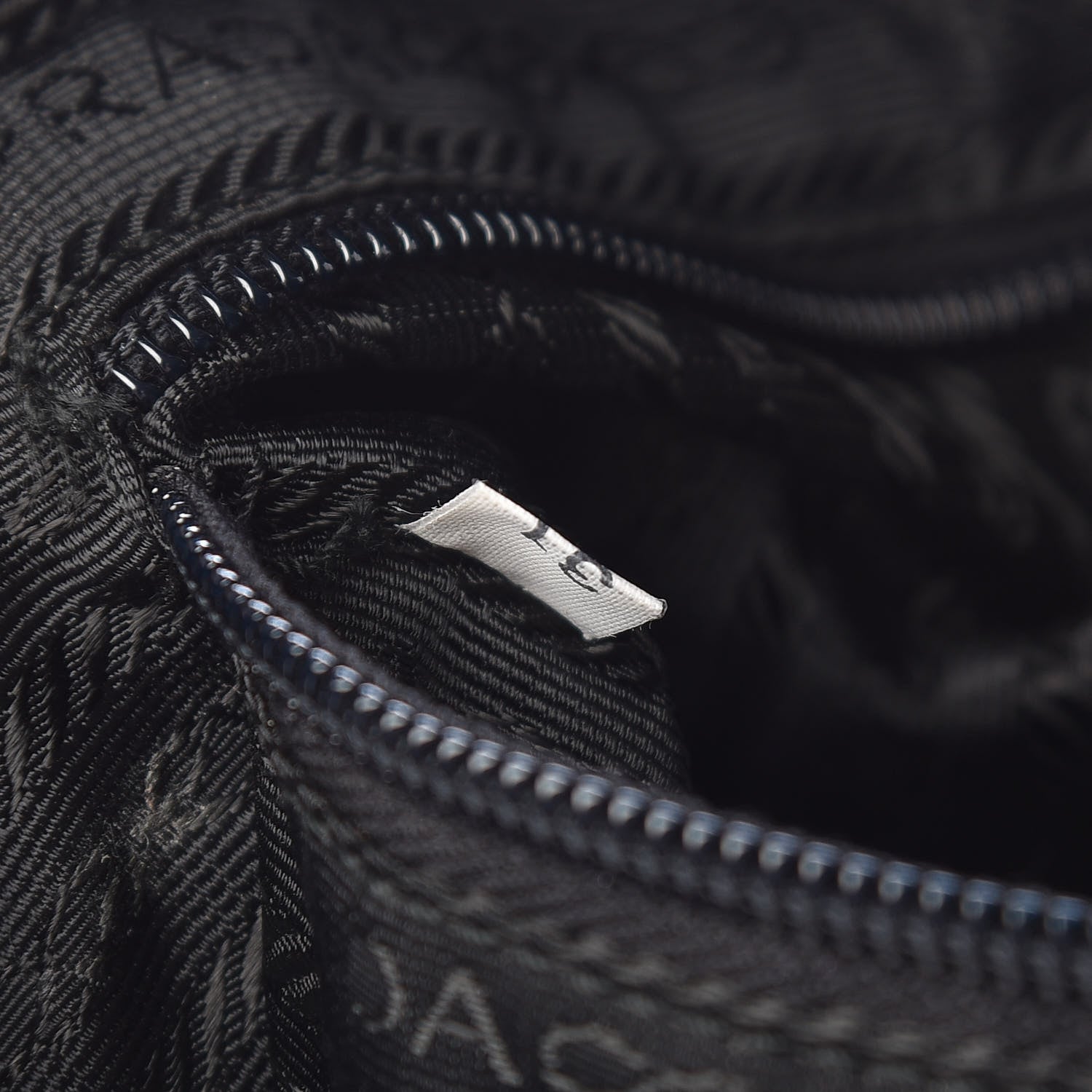 Prada Nylon Vela Medium Backpack Black 9 of 17