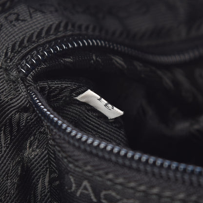 Prada Nylon Vela Medium Backpack Black 9 of 17