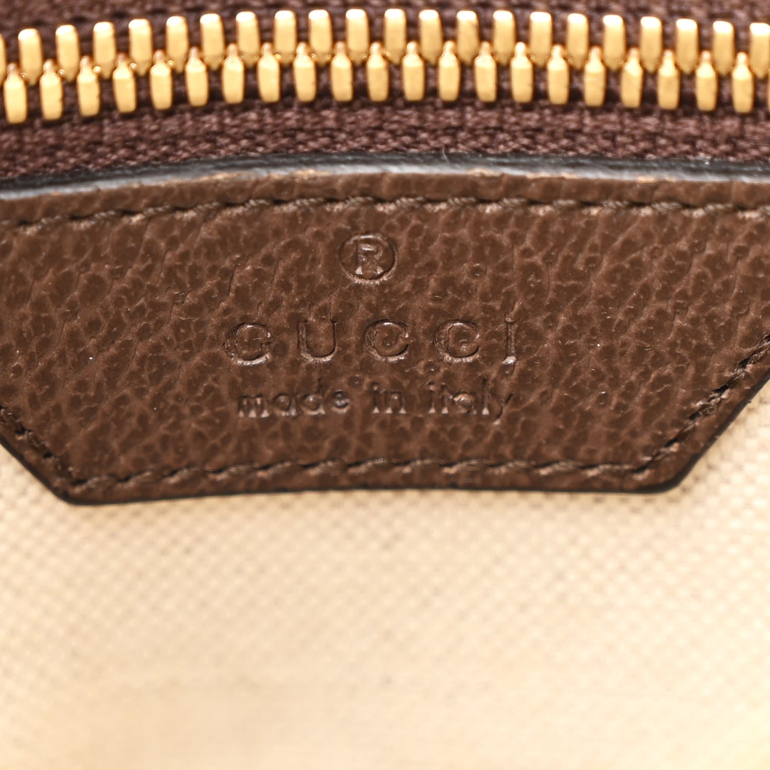 Gucci Monogram Jumbo GG Textured Dollar Calfskin Web Messenger Shoulder Bag Camel Ebony New Acero 6 of 11