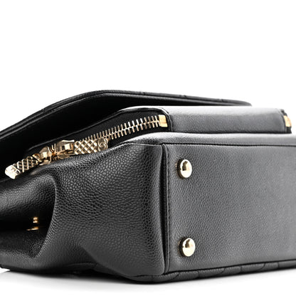 Chanel Caviar Quilted Mini Business Affinity Flap Black 9 of 10