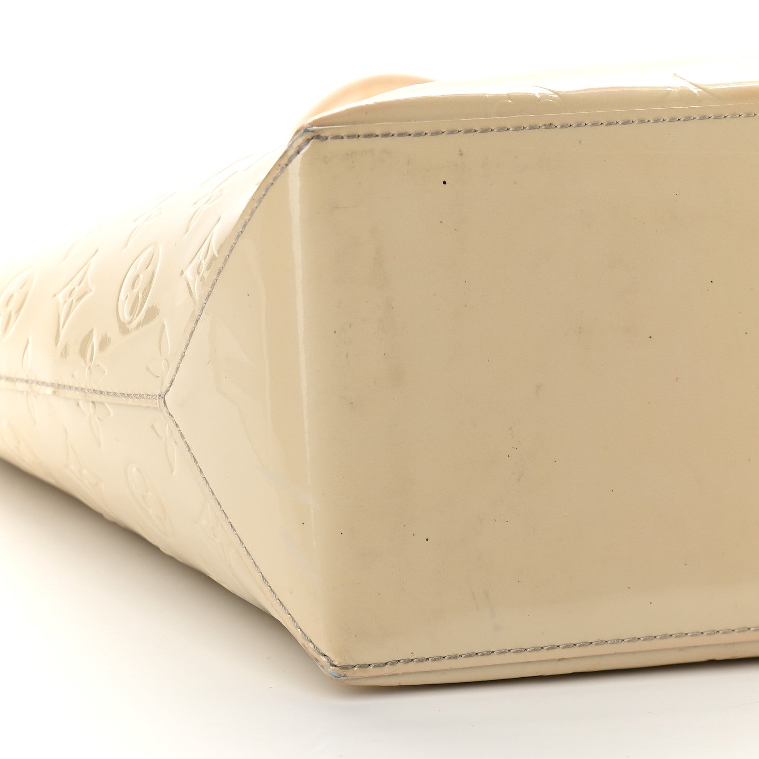 Louis Vuitton Vernis Wilshire MM Blanc Corail 7 of 12