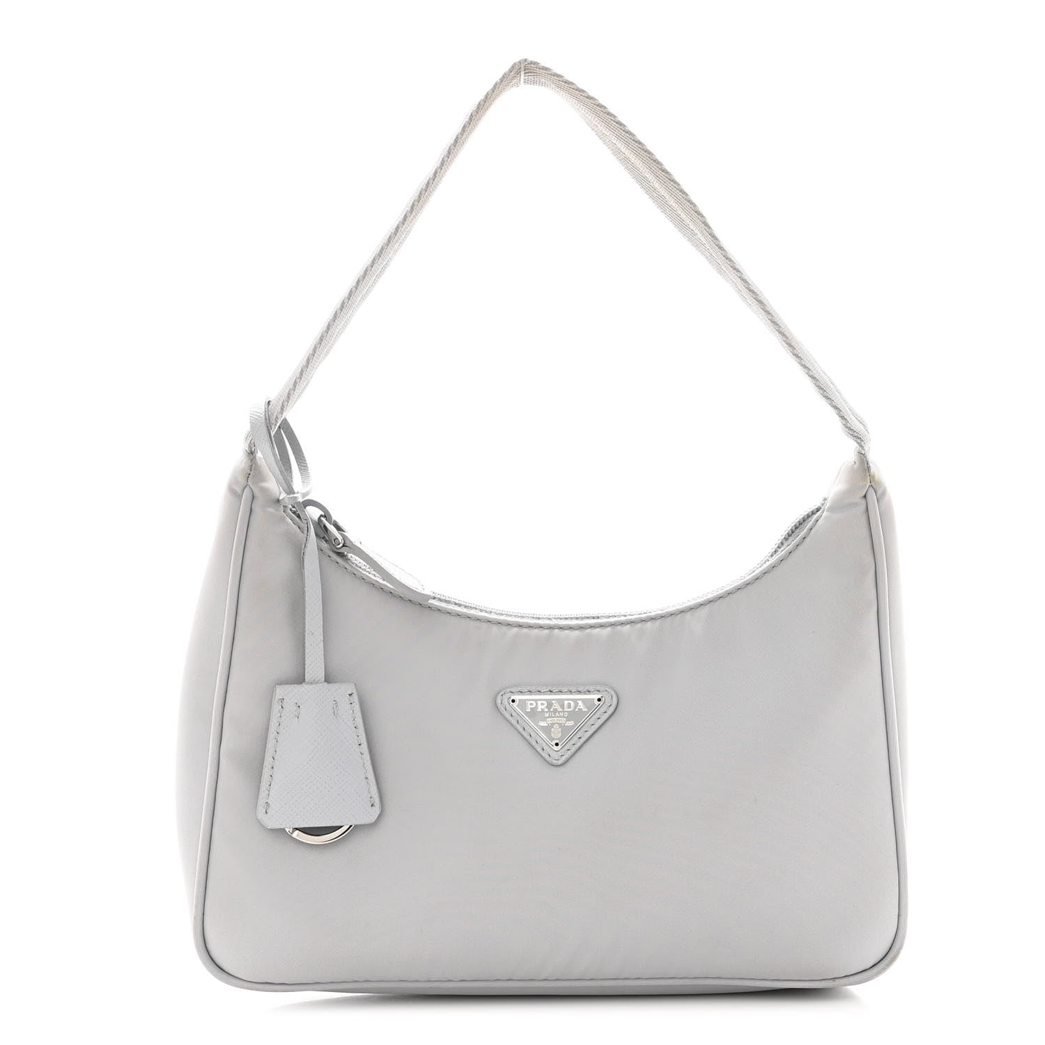 Prada Tessuto Nylon Mini Re-Edition 2000 Bag Fiordaliso 1 of 9