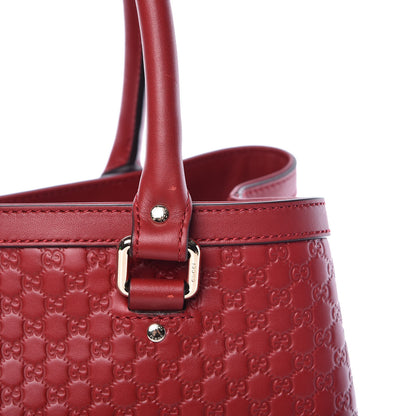 Gucci Soft Microguccissima Large Tote Red 12 of 12