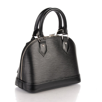 Louis Vuitton Epi Alma BB Black 3 of 8