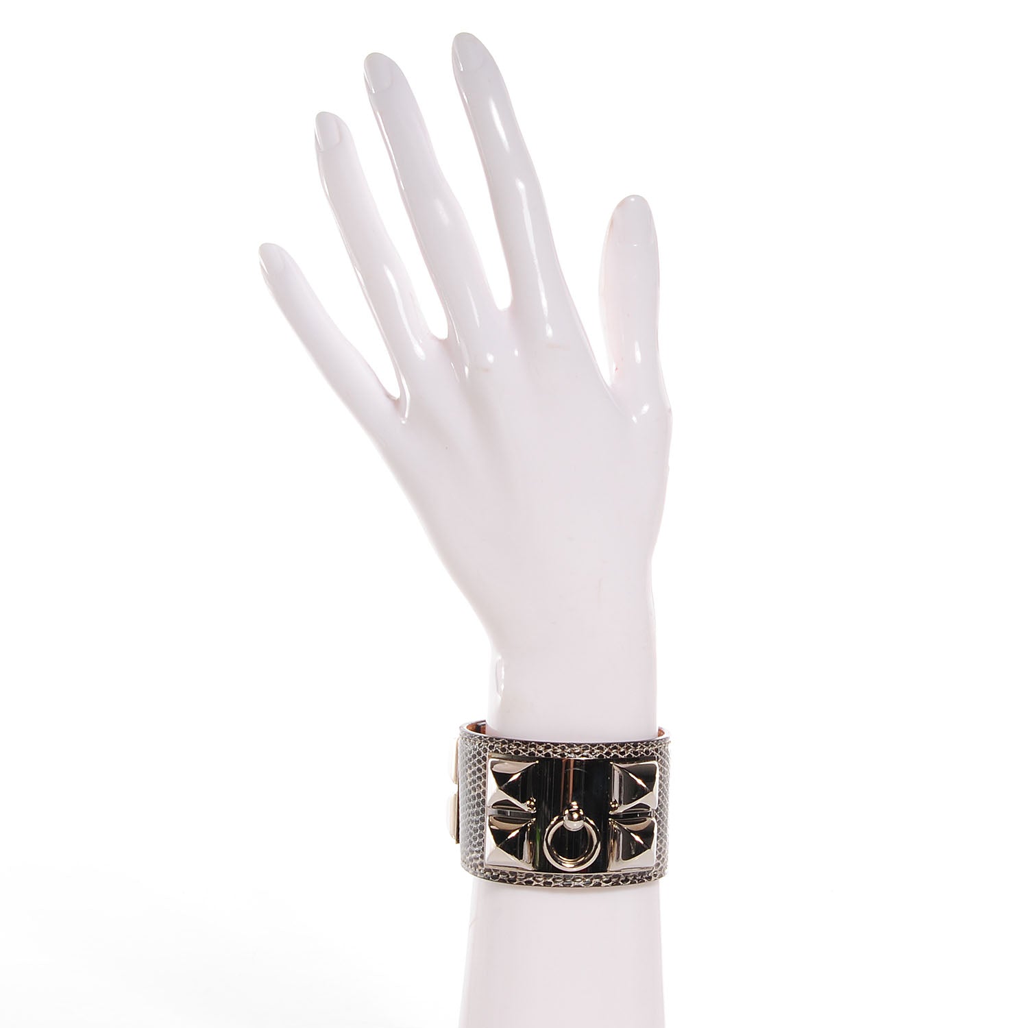 Hermes Lizard Collier de Chien CDC Bracelet Ombre 2 of 5