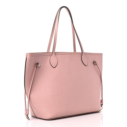 Louis Vuitton Epi Neverfull MM Rose Ballerine 3 of 18