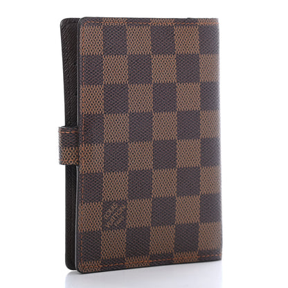 Louis Vuitton Damier Ebene Small Ring Agenda Cover 2 of 6