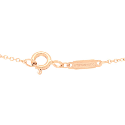 Tiffany 18K Rose Gold Ampersand Pendant Necklace 3 of 3