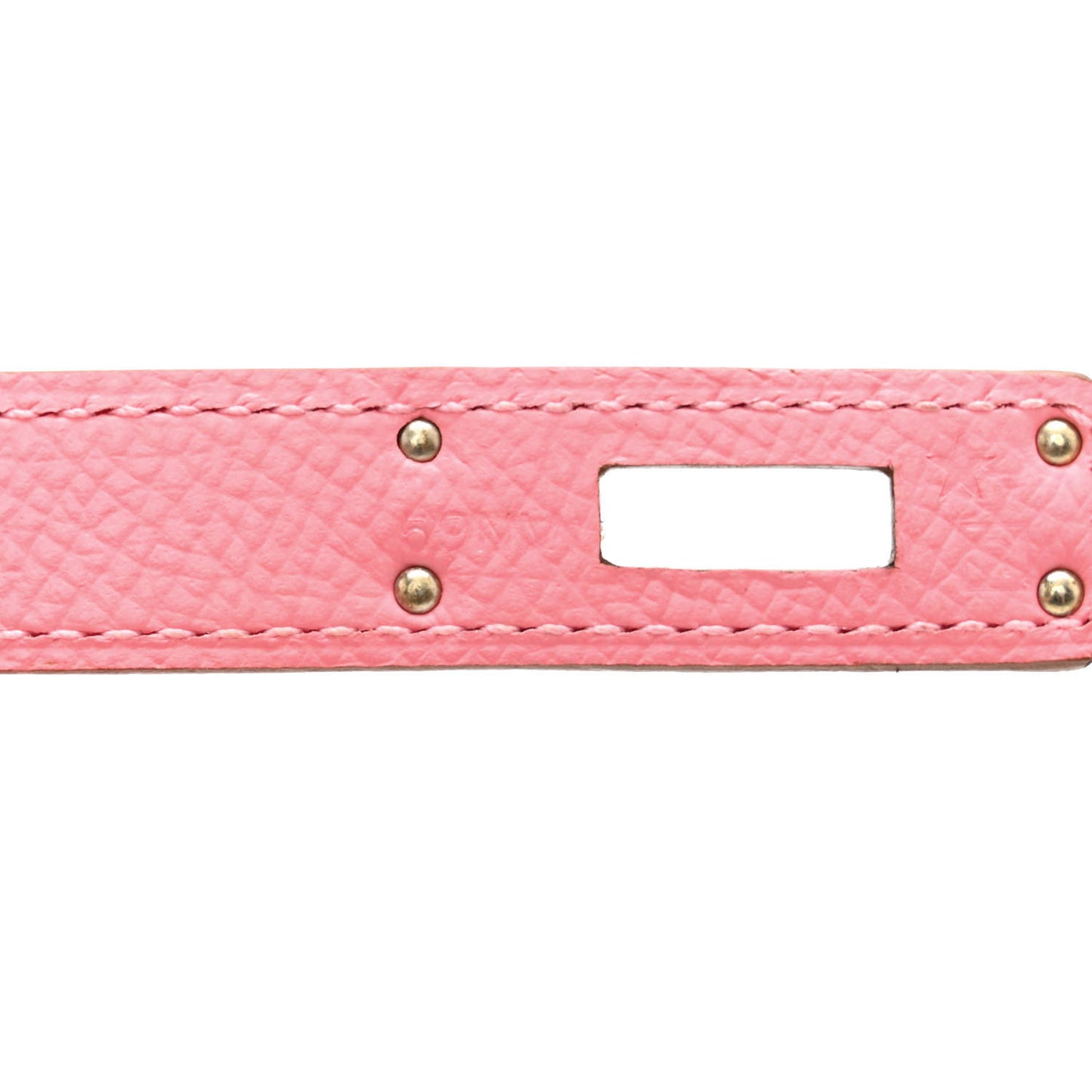 Epsom Kelly Cut Clutch Pochette Rose Confetti