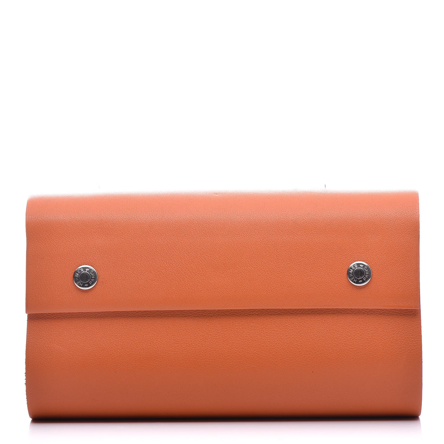 Hermes Swift Roll Notebook Orange 1 of 11