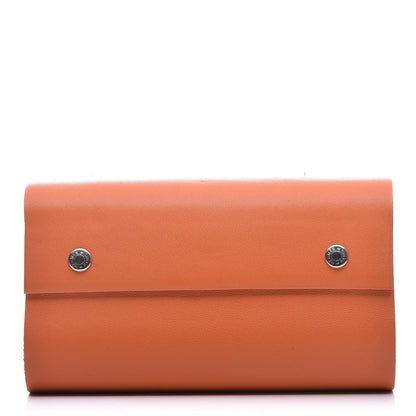 Hermes Swift Roll Notebook Orange 1 of 11
