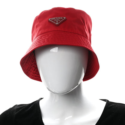 Prada Tessuto Nylon Bucket Hat M Rosso 2 of 6