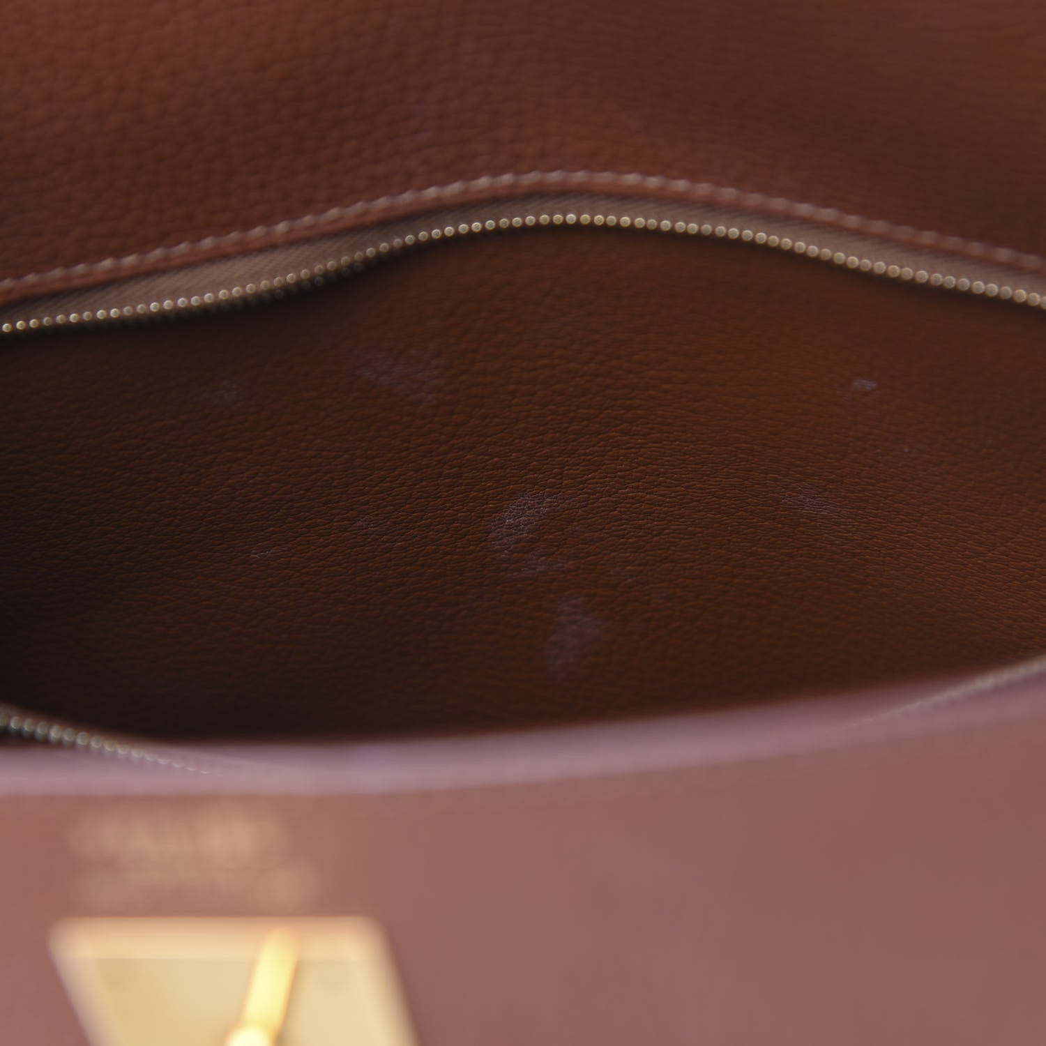 Hermes Vache Liegee Kelly Sellier 35 Noisette 13 of 17