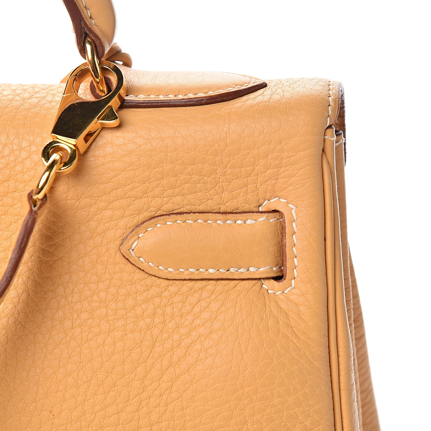 Hermes Taurillon Clemence Kelly Retourne 32 Sable 34 of 34