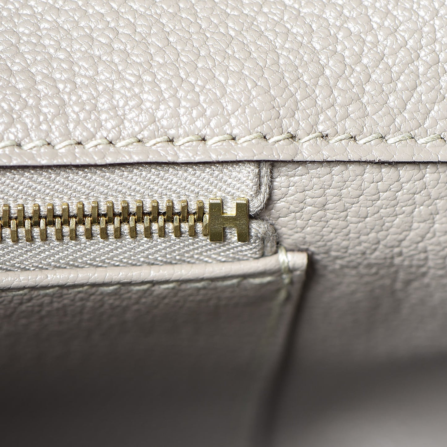 Togo Birkin 35 Gris Tourterelle