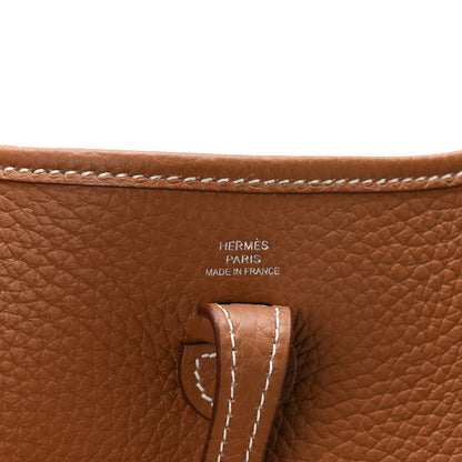 Hermes Taurillon Clemence Evelyne TPM Gold 6 of 11
