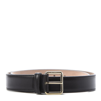 Gucci Calfskin Belt 80 32 Black 1 of 3