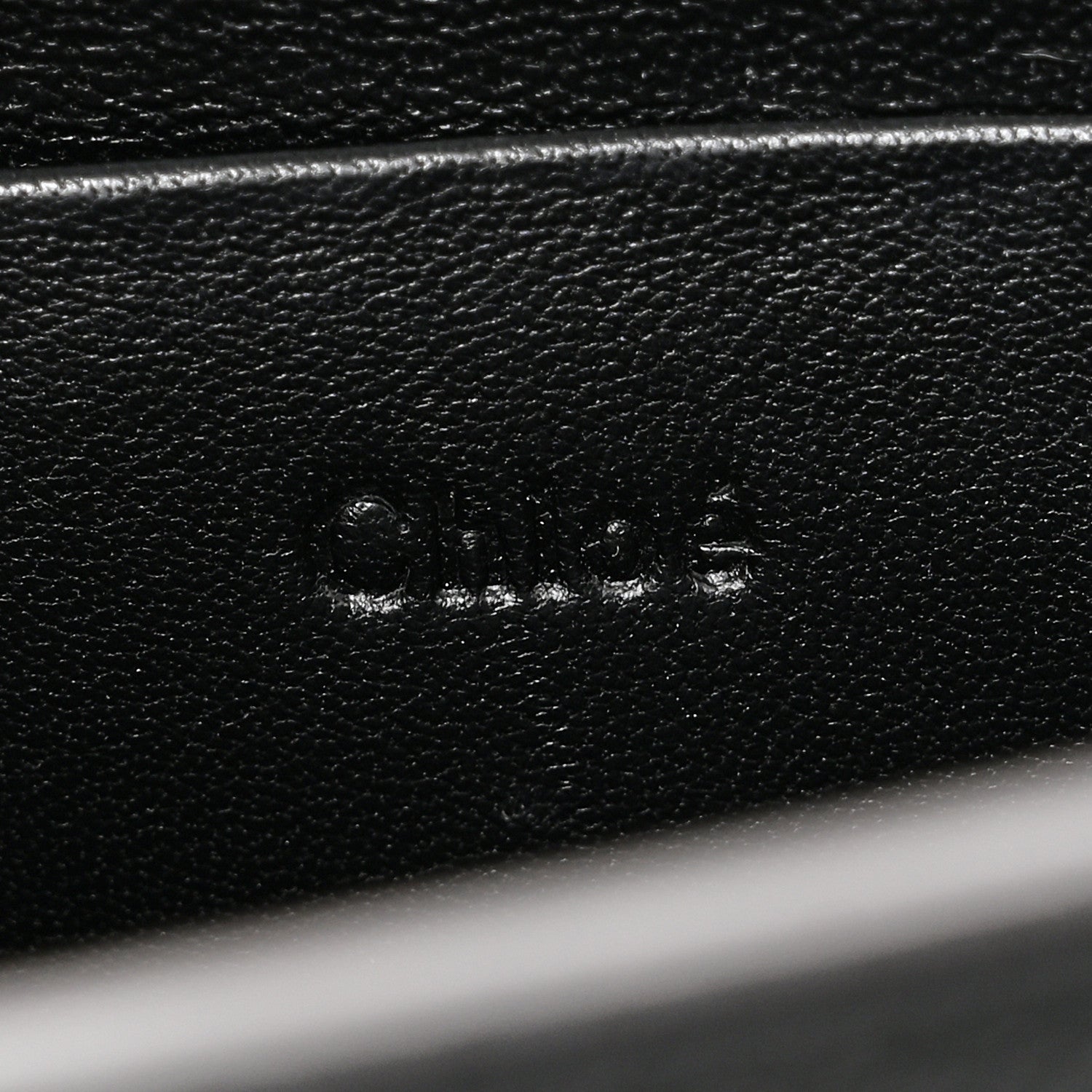 Chloe Calfskin Small Nile Bracelet Minaudiere Bag Black 6 of 9