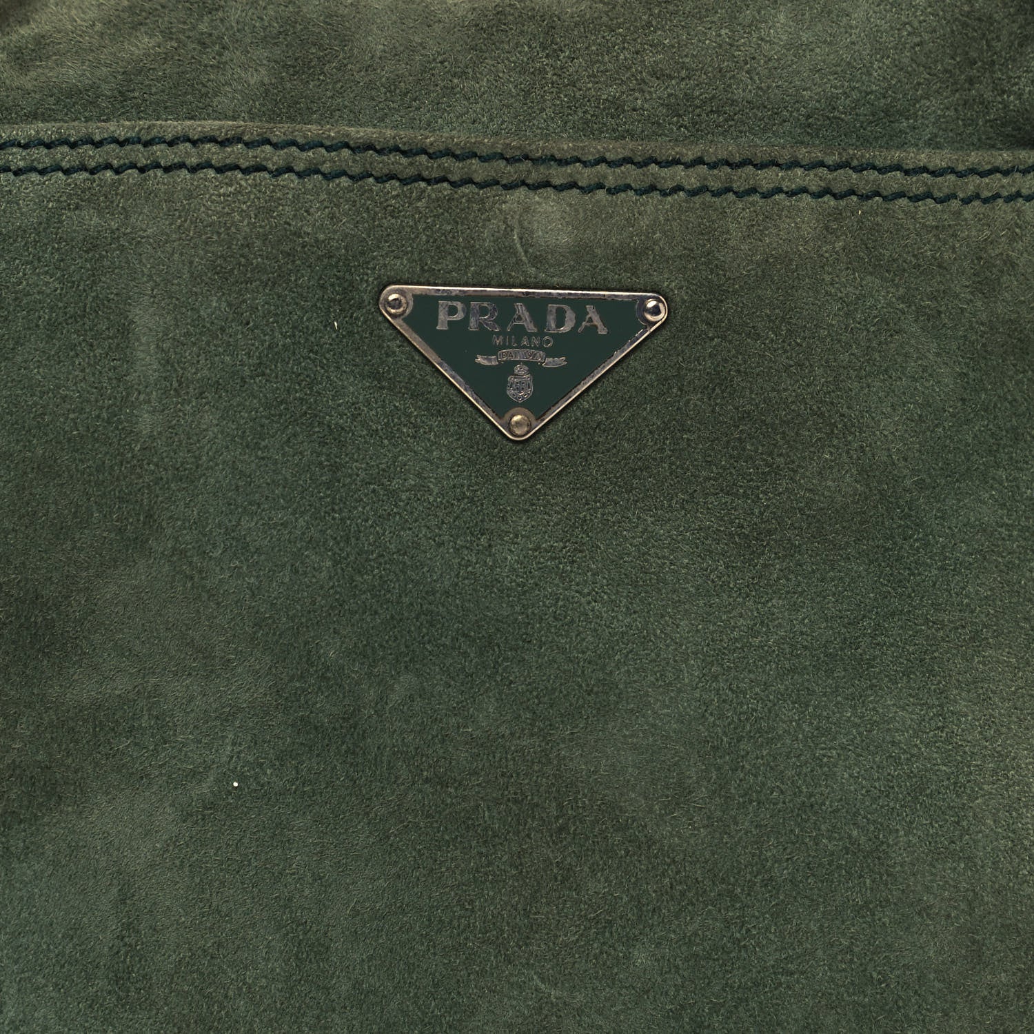 Prada Scamosciato Shoulder Bag Agave 8 of 14