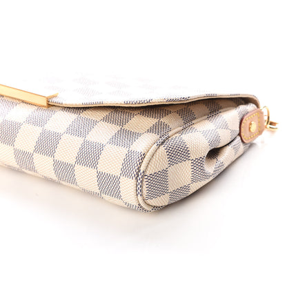 Louis Vuitton Damier Azur Favorite MM 6 of 11
