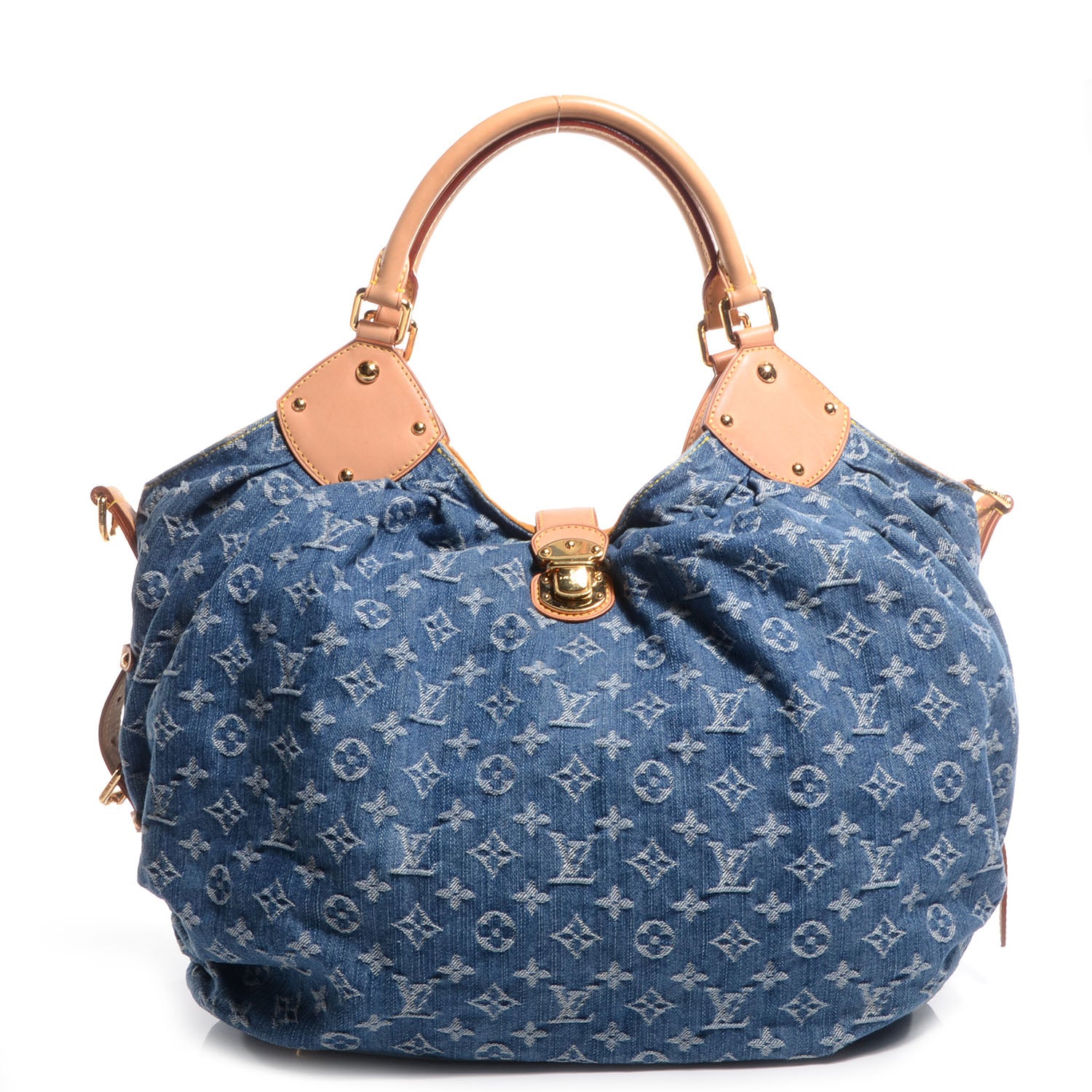 Louis Vuitton Denim Mahina XL Blue 1 of 7