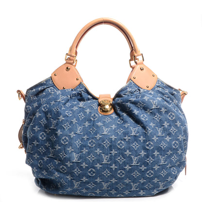 Louis Vuitton Denim Mahina XL Blue 1 of 7