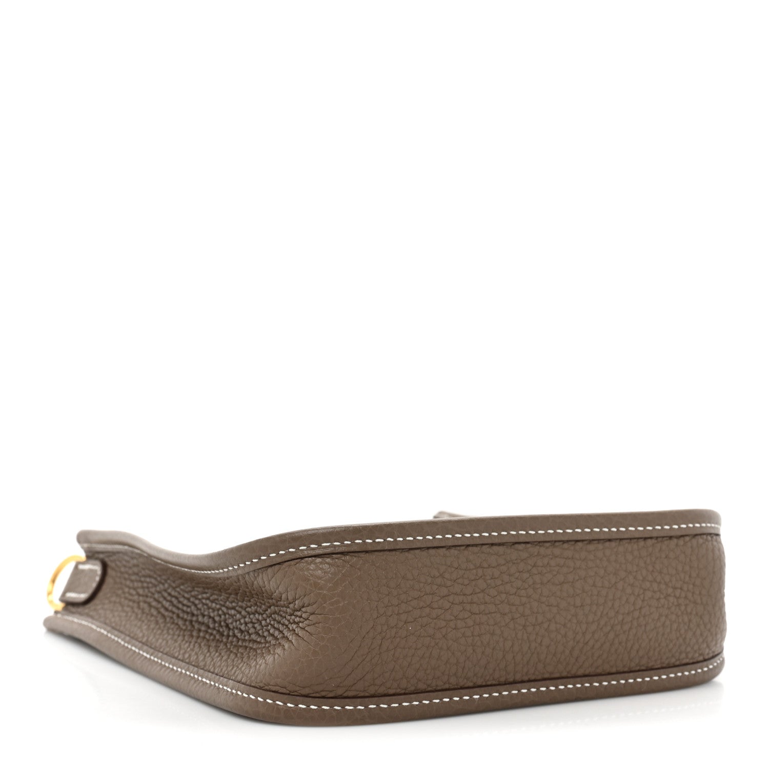 Hermes Taurillon Clemence Amazone Evelyne TPM Etoupe Bleu Indigo 4 of 9