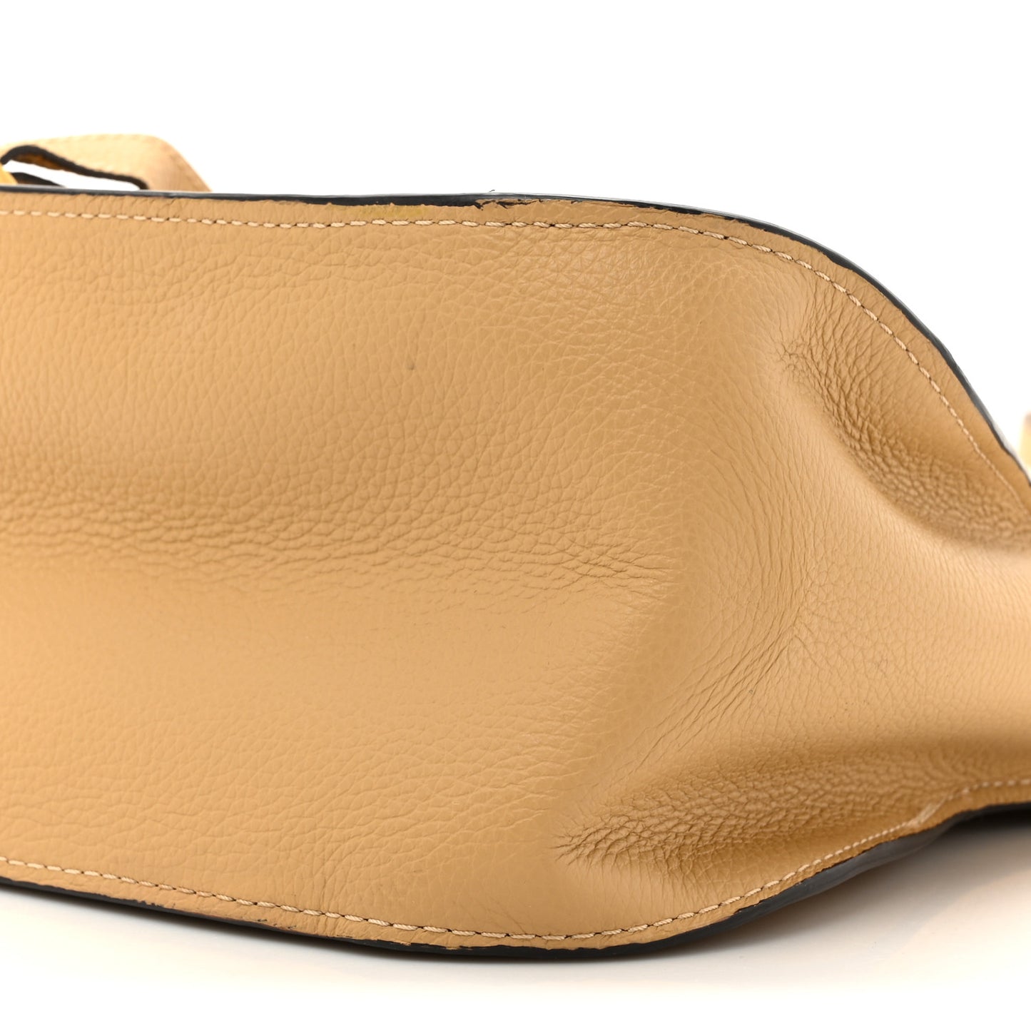 Calfskin Medium Marcie Satchel Light Tan