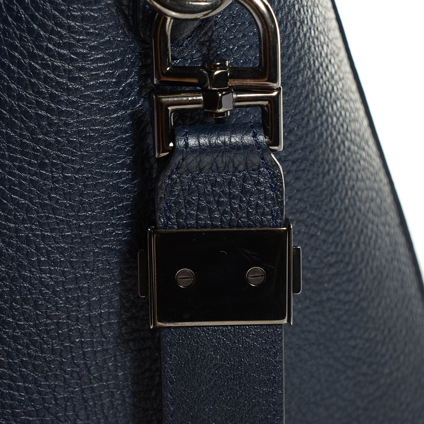 Grained Calfskin Medium Animation Antigona Deep Blue