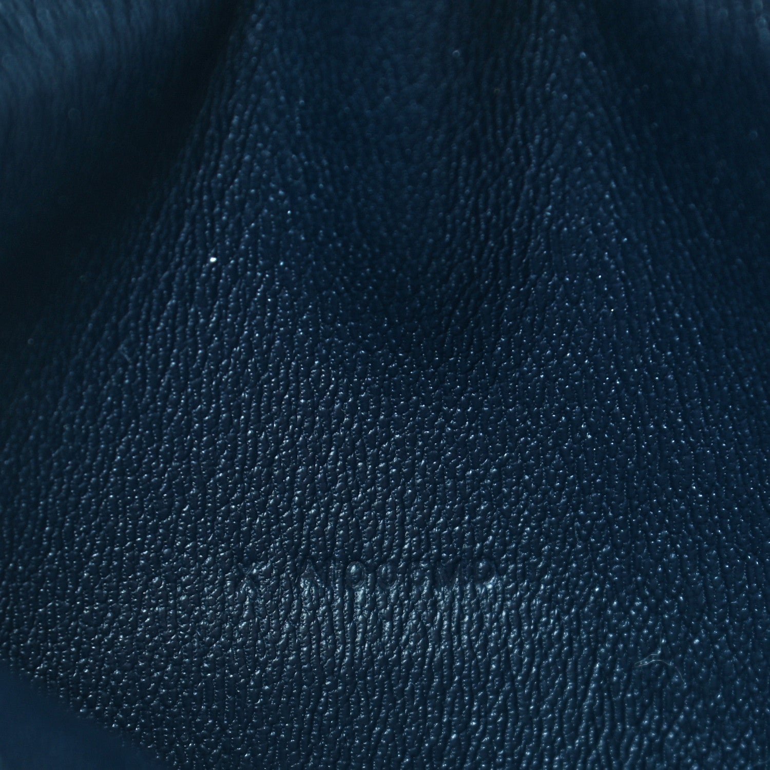 Hermes Shiny Alligator Bearn Wallet Bleu Marine 7 of 10