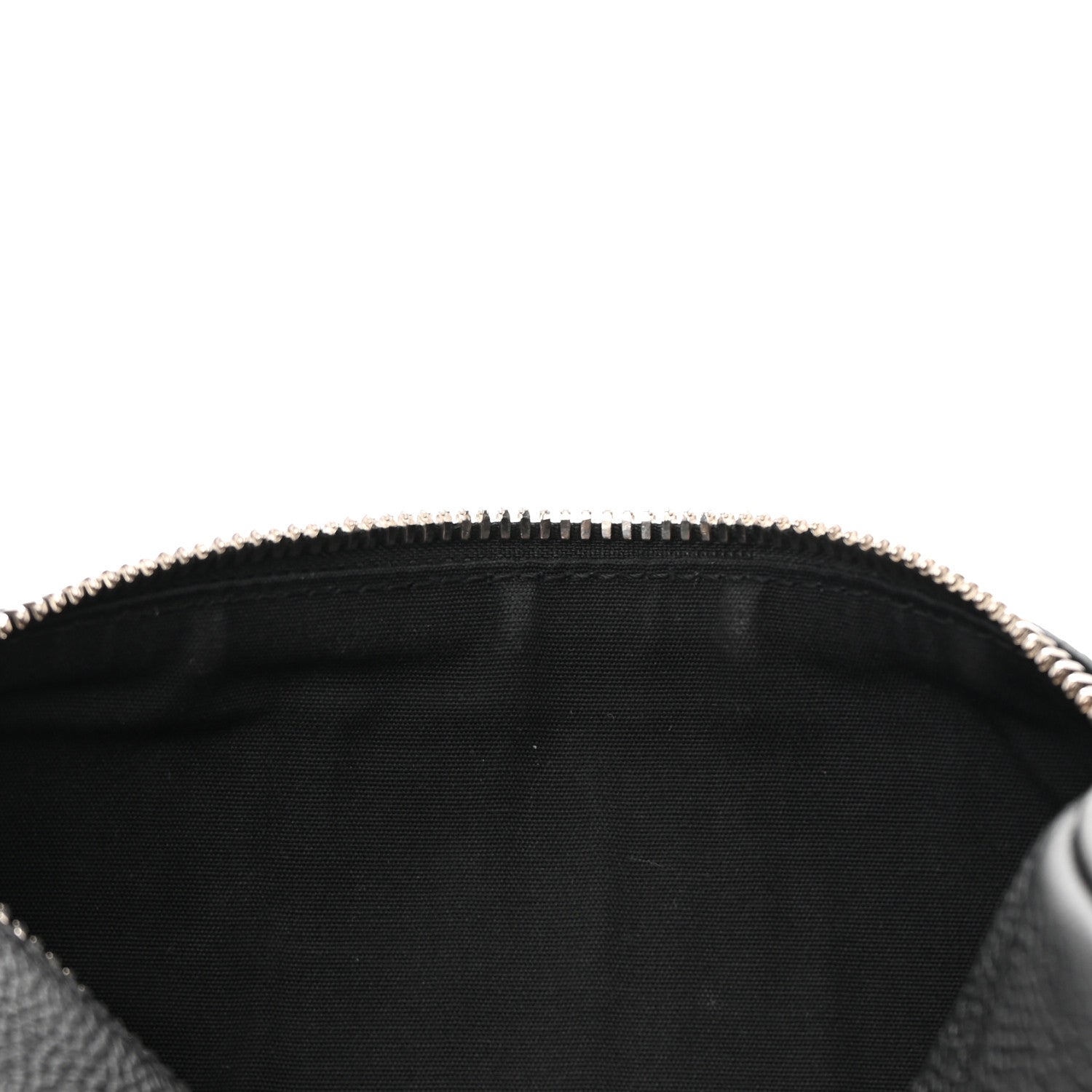 Christian Dior HOMME Grained Calfskin Mens Roller Pouch Black 11 of 12