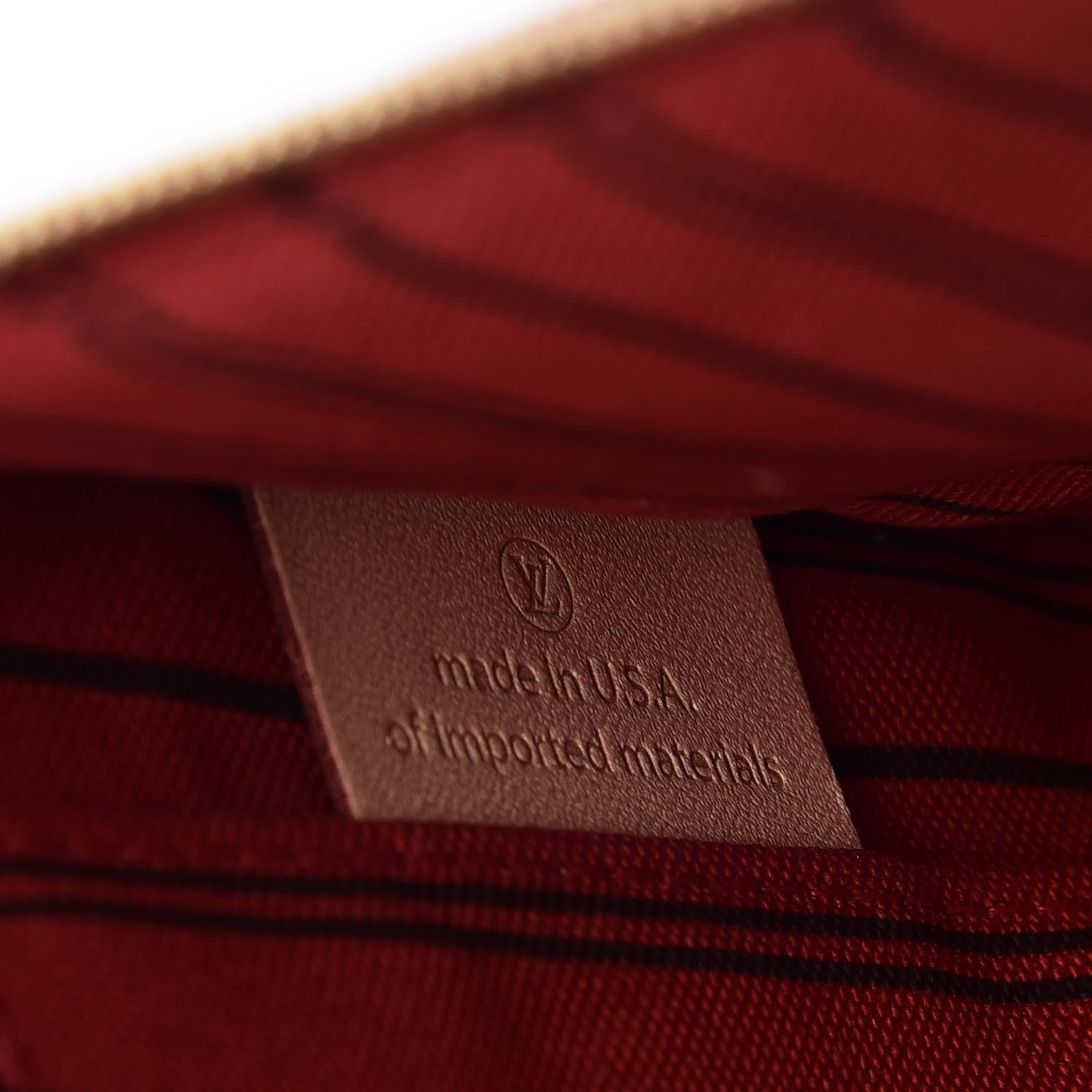 Louis Vuitton Monogram Neverfull MM GM Pochette Cherry 8 of 8