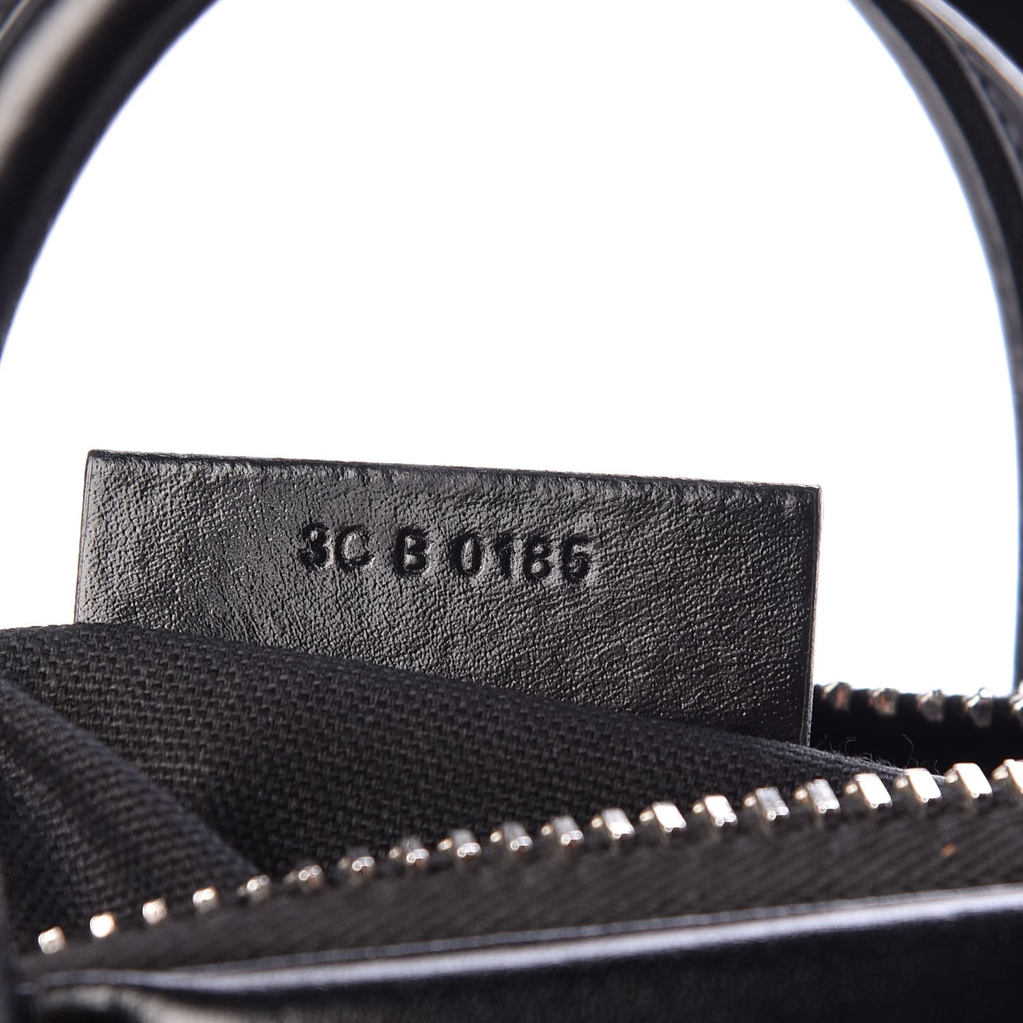 Shiny Lord Calfskin Mini Antigona Black