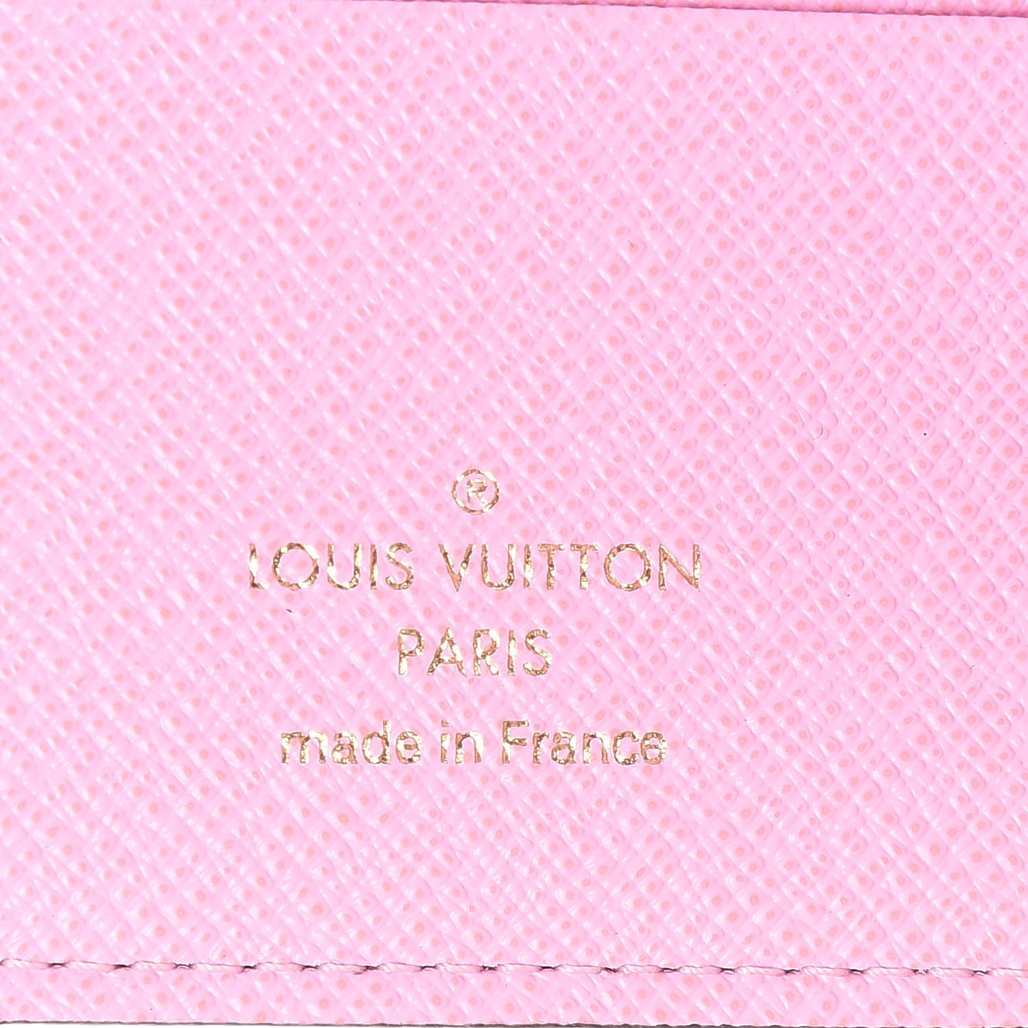 Monogram 2016 Christmas Animation Passport Cover Rose Ballerine