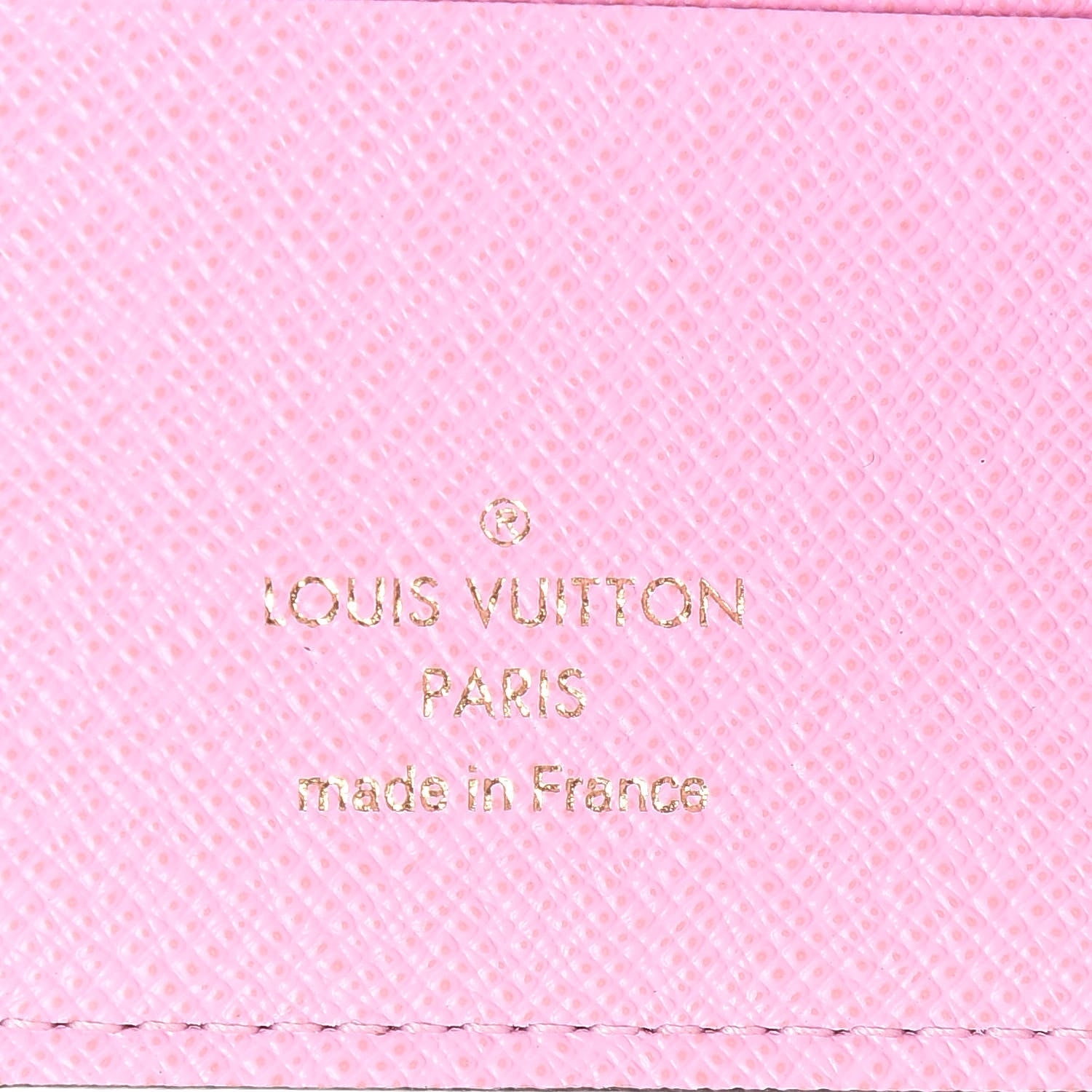 Louis Vuitton Monogram 2016 Christmas Animation Passport Cover Rose Ballerine 6 of 7