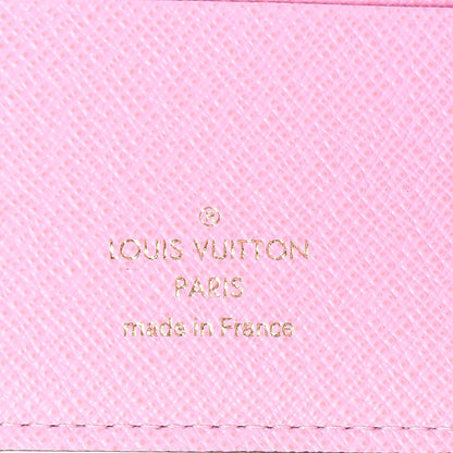 Louis Vuitton Monogram 2016 Christmas Animation Passport Cover Rose Ballerine 6 of 7