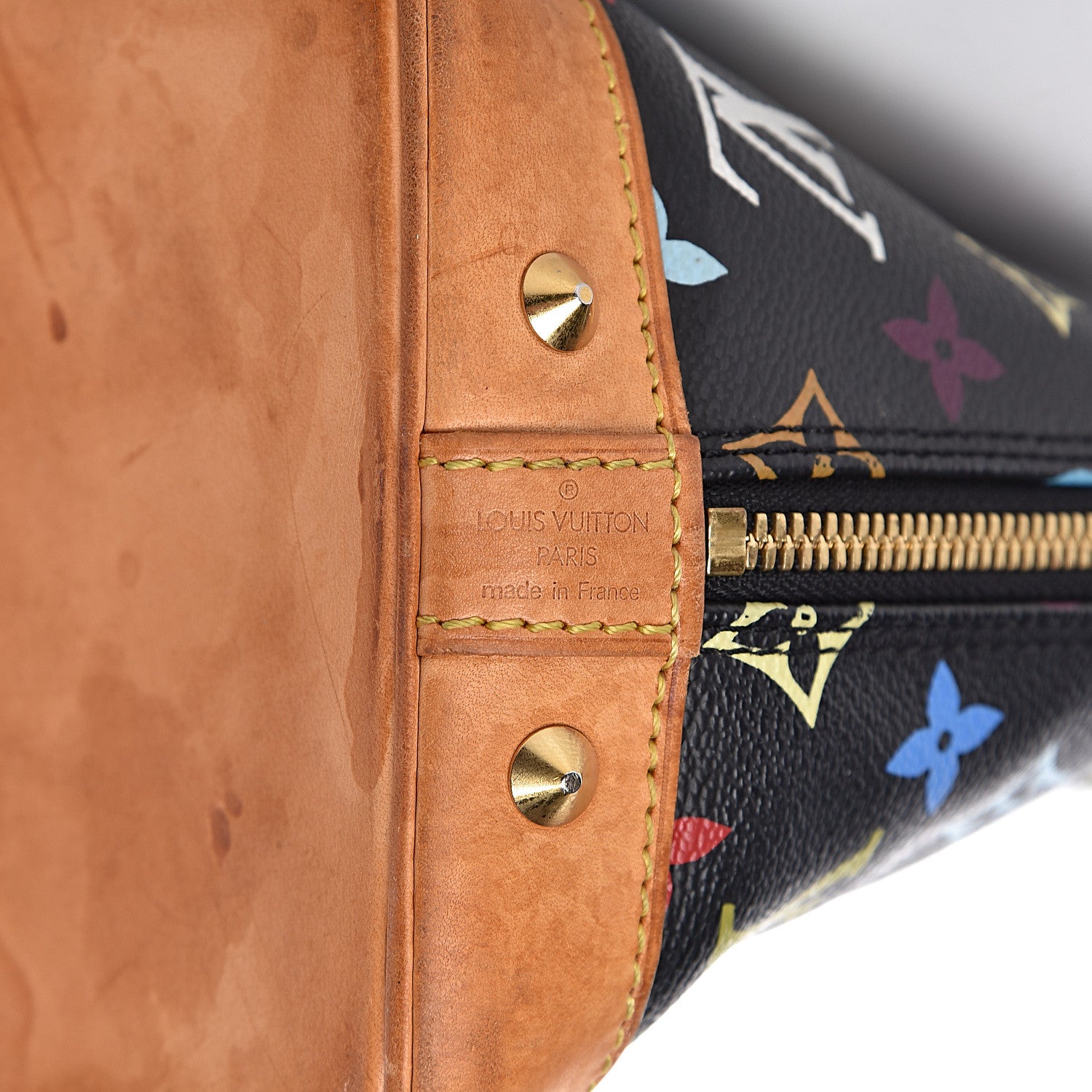 Louis Vuitton Monogram Multicolor Alma Black 6 of 24