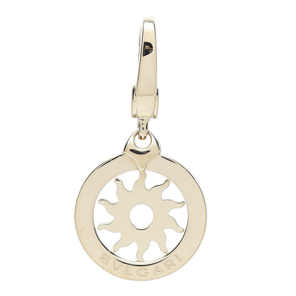 Bulgari 18K Yellow Gold Tondo Sole Charm Pendant 1 of 3