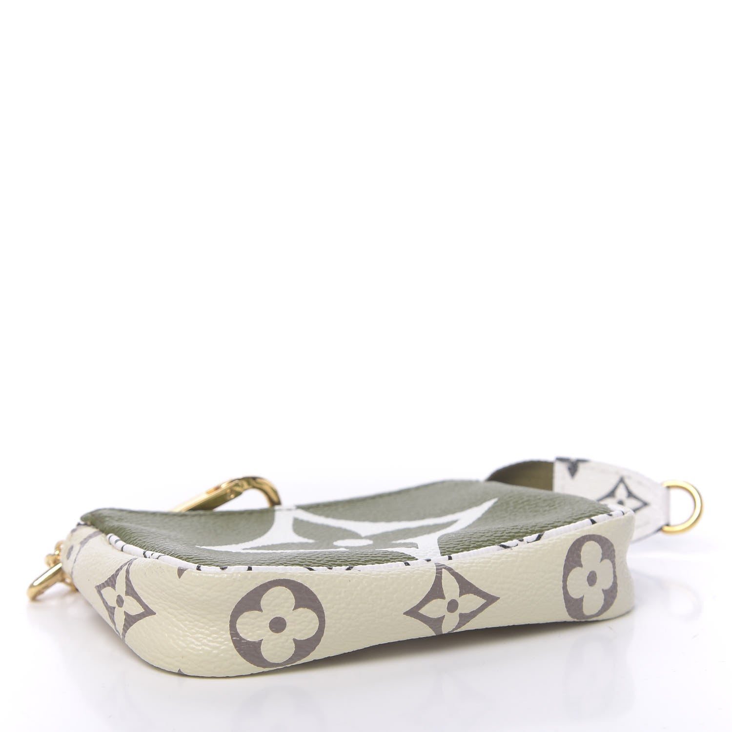Louis Vuitton Monogram Giant Micro Pochette Accessories Kaki White 4 of 8