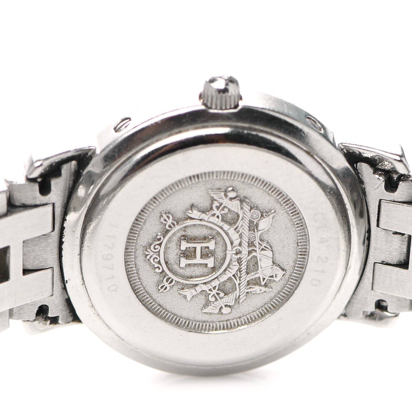 Stainless Steel 24mm Clipper Quartz Watch Black