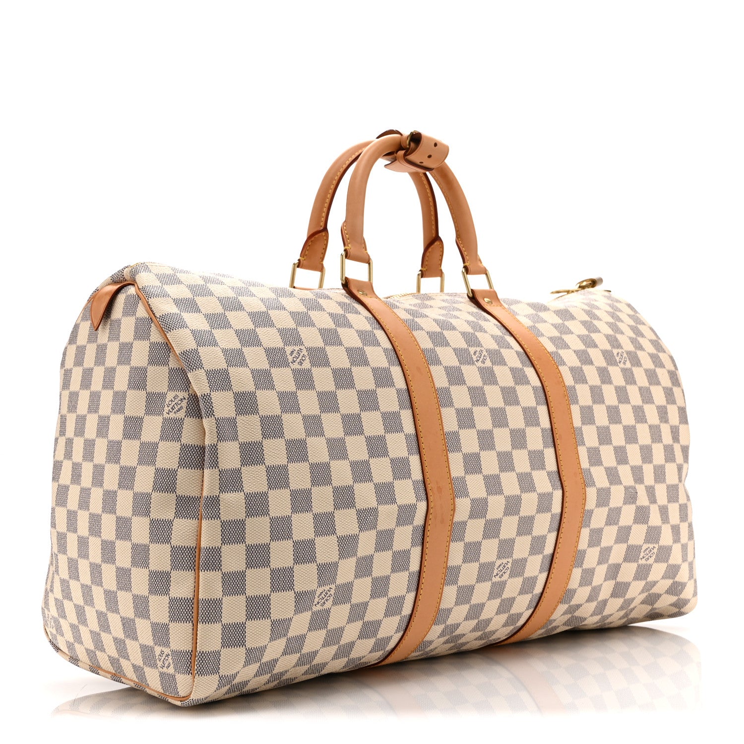 Louis Vuitton Damier Azur Keepall 50 2 of 9