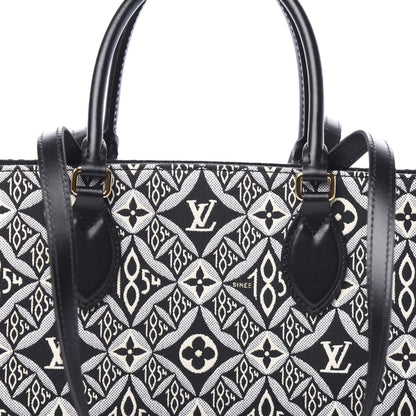 Louis Vuitton Jacquard Since 1854 Onthego GM Grey 9 of 9
