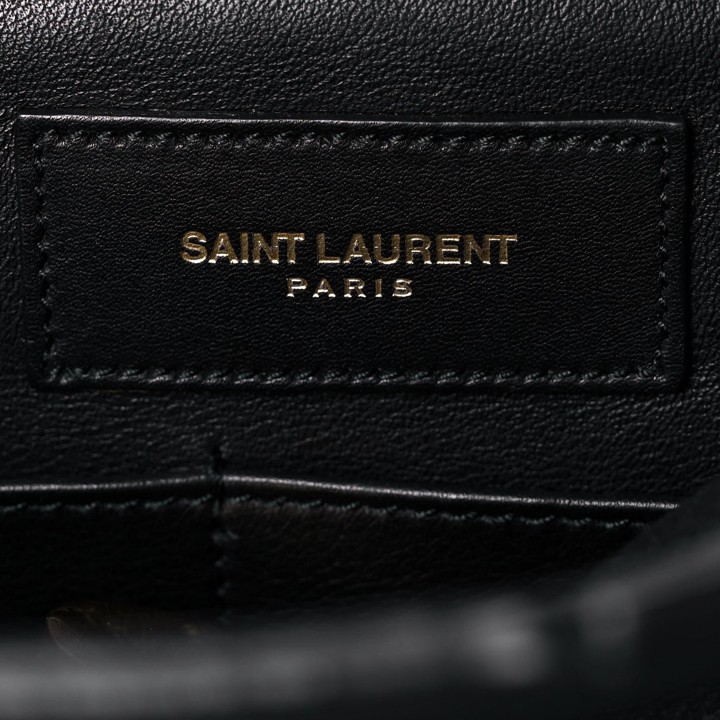 Calfskin Medium Classic Y Cabas Black