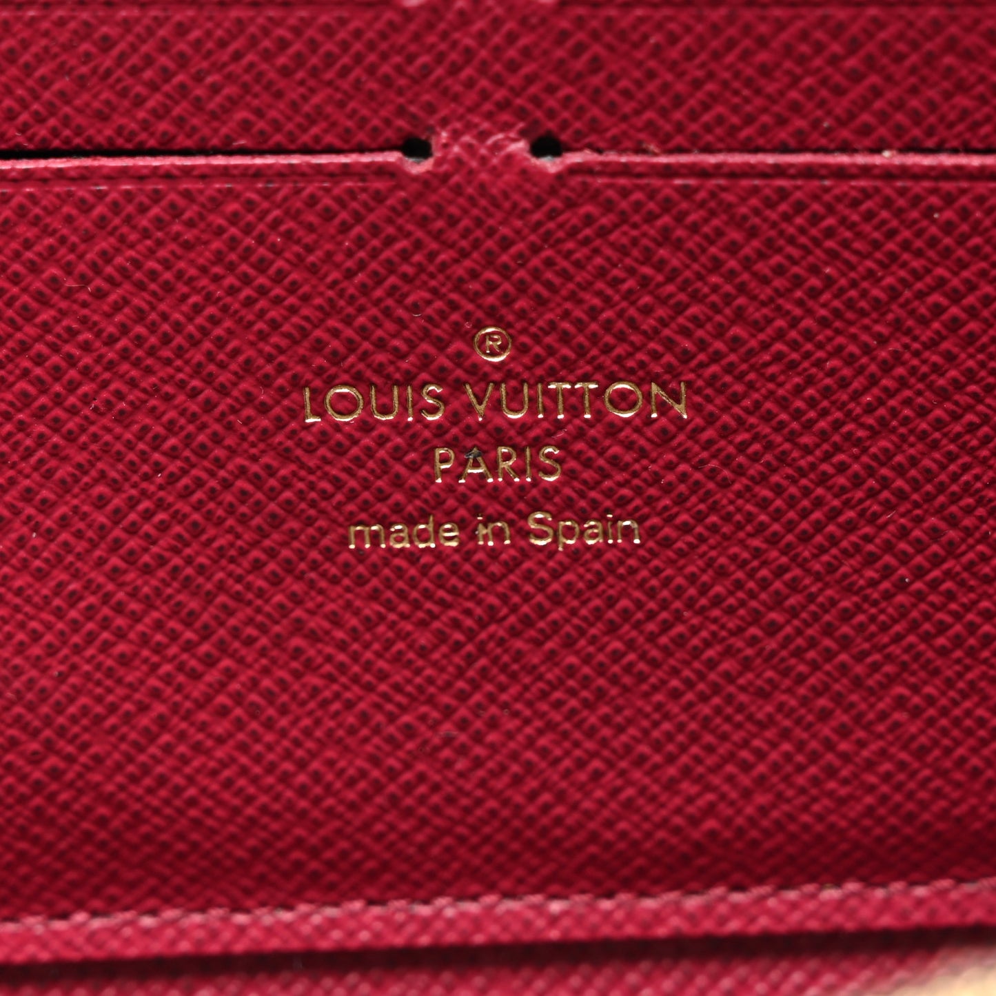 Monogram Clemence Wallet Fuchsia